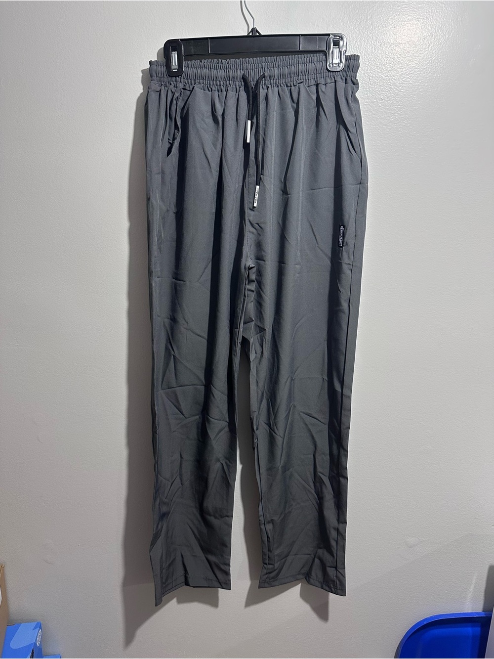 Gray Lightweight Drawstring Joggers Size 28 (1510)